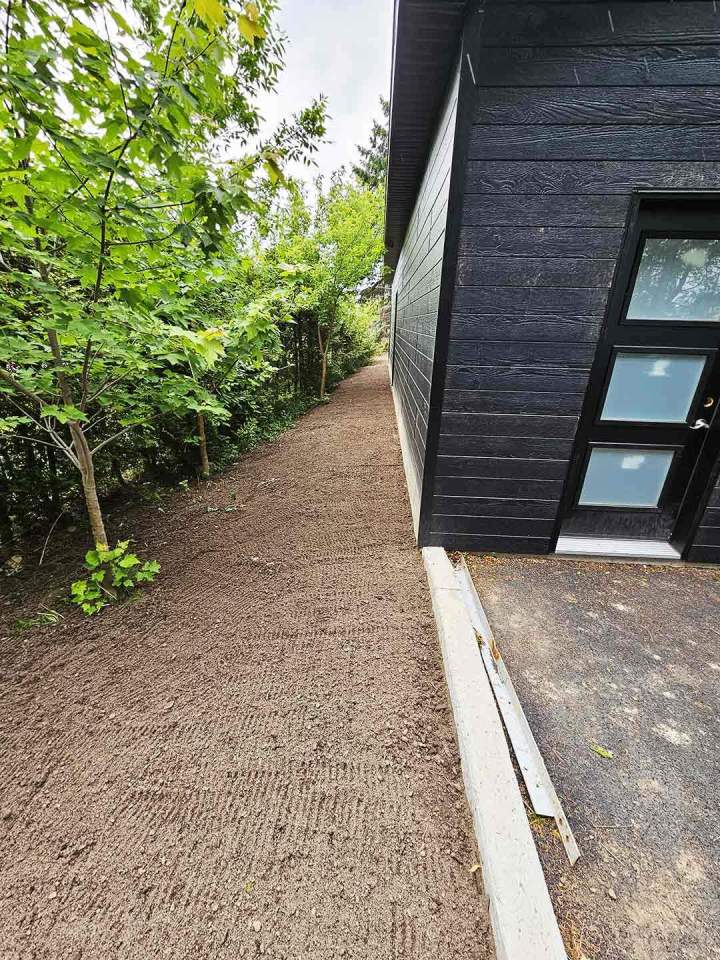 Création allée Lévis